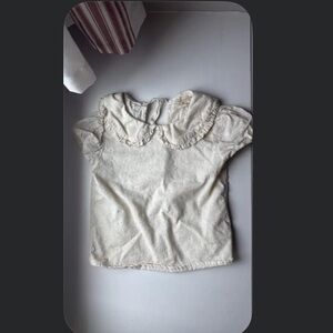 Cream Blouse with Classic Style and Versatile Design